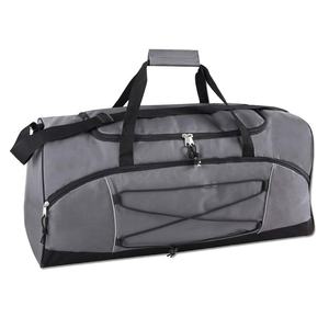 Sac de voyage de grande capacité, résistant à l'eau, en nylon, pour week-end, avec compartiment séparé pour chaussures et bandoulière - Product Image 5