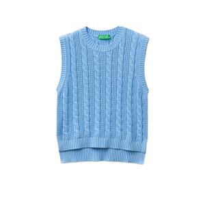 2026 <b>Women's</b> Ribbed Sexy Sleeveless Cotton Short Tank Top O-Neck Crop Top in Black & <b>White</b> Ladies' Multi-Color <b>Vest</b> Top Winter - Product Image 2