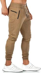 Pantalones deportivos transpirables para hombre, ropa deportiva con cintura flexible, ajuste cómodo con flujo de aire para entrenamientos en el gimnasio y uso diario. - Product Image 3