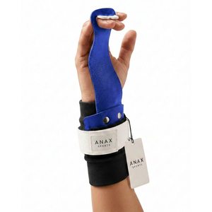 Agarre de Barra Desigual de Cuero Cómodo y Ajustable con Rendimiento Atlético Mejorado, Diseño Ligero y Transpirable, Ergonómico para Uso en Gimnasio - Product Image 3