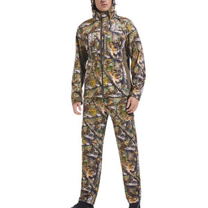 Chemise tactique de chasse respirante de haute qualité à manches longues pour homme, design personnalisé, camouflage polyester/coton/nylon - Product Image 1