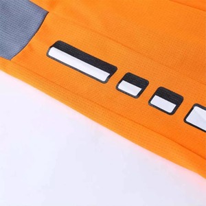 Customizable <b>Orange</b> Basketball Jersey Set Sleeveless V-Neck Shorts 100% Polyester Moisture Wicking Unisex Adult Team Apparel - Product Image 4