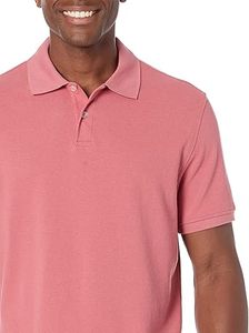 T-shirt Polo Rose Uni Respirant pour Homme Coupe Boxy en Coton Doux Grande Taille Respirant Été Uni Sport Golf - Product Image 3