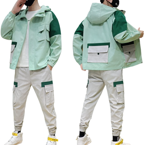 Nouveauté 2026 – Ensembles coupe-vent en nylon pour hommes, entièrement personnalisables, OEM, haute qualité, deux pièces, collection printemps, par le fabricant - Product Image 4