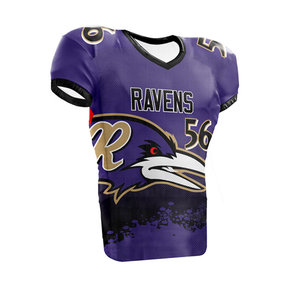 Factory American Football Jerseys Custom Sublimation Team Uniform Bulk Wholesale Price High Grade American Football Jersey - Product Image 1