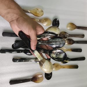 <b>BUFFALO</b> <b>HORN</b> SPOONS LONG HANDLE - Product Image 3