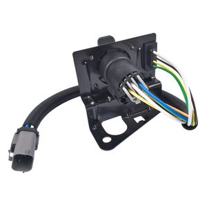 Arnés de cableado de remolque con enchufe de 4 o 7 pines para Ford F-250, F-350, F-450, F-550 Super Duty 1999-2001, electrónica y sistema eléctrico para camiones - Product Image 4