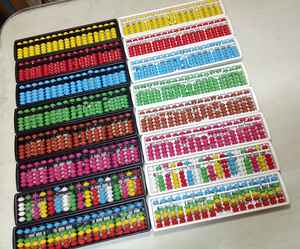 Outil de comptage mathématique en plastique éducatif pour enfants et étudiants – Aide pédagogique pour l'apprentissage précoce de l'arithmétique - Product Image 3