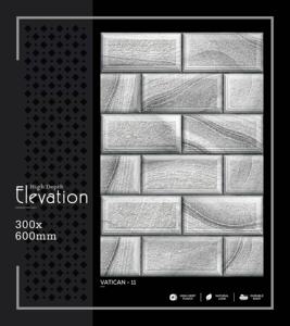 Elegante Azulejo de Porcelana de Alta Profundidad para Pared, 300x600mm, 30x60cm, 12x24, Acabado Mate, Texturizado, Cerámico, Decorativo, para Revestimiento de Paredes - Product Image 5