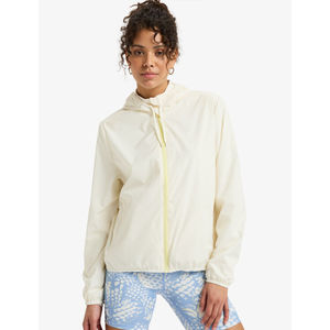 Chaqueta Cortavientos Deportiva para Mujer, con Logotipo Personalizado, Tejida, Impermeable, de Secado Rápido, Reversible, Transpirable, de Algodón, para Otoño - Product Image 1