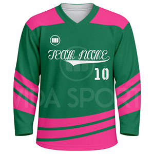 Wida Sports Bulk Ice Hockey Uniform Supplier Custom Hockey Jersey Set Durable Breathable Team Apparel Factory Direct - Product Image 2