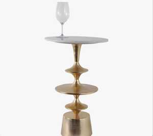 Room Essential Modern Coffee <b>Table</b> With <b>Marble</b> Top Midcentury Design Living Room Furniture Decorative Accent <b>Table</b> - Product Image 4