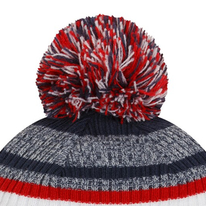 Nuevo Estilo de Gorro de Lana con Pompón de Marca Privada en Cantidad al por Mayor, Gorro Personalizado con Logotipo y Diseño Bordados para Venta en Línea - Product Image 4