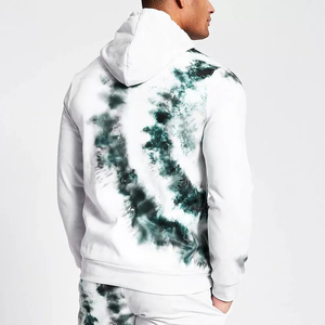 Men Tracksuits Short <b>Sets</b> Custom Summer Unisex Men's Cotton 2 Two Piece Acid Wash Short <b>Set</b> Sweat Hoodie and Shorts <b>Set</b> - Product Image 2