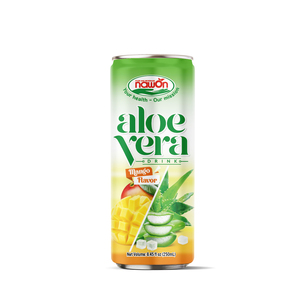 Aloe Vera Juice Drink HALAL 250ML Canned Wholesale Price Puree 70% Purity NAWON <b>Beverage</b> Manufacturer OEM Available - Product Image 4