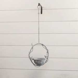 Solar Powered Glass Flower Bird <b>Bath</b> Stake Pink Purple Floral Outdoor Garden Birdbath <b>Lighted</b> Landscape Yard Art Bird Feeder - Product Image 1