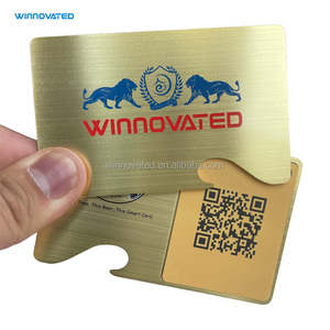 Tarjeta <span class=keywords><strong>de</strong></span> Membresía VIP <span class=keywords><strong>de</strong></span> Metal Personalizada con NFC y Baño <span class=keywords><strong>de</strong></span> Oro - Product Image 2