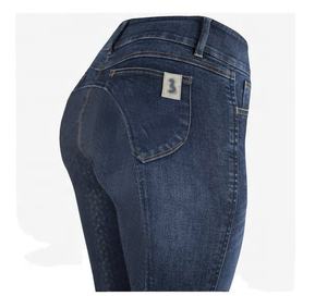 Equestrian กางเกงยีนส์ขาสั้นสำหรับขี่ม้า,กางเกงยีนส์ขี่ม้าทำจากซิลิโคนอย่างหนาสามารถกำหนดโลโก้ได้เองปี2022 - Product Image 1