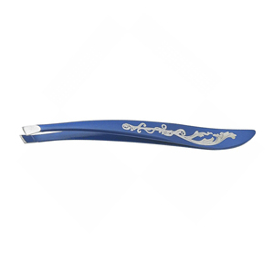 Pinzas Profesionales de Acero Inoxidable con Punta Inclinada para Cejas, Extensión de Pestañas, Depilación Ocular, Herramientas de Belleza - Product Image 2