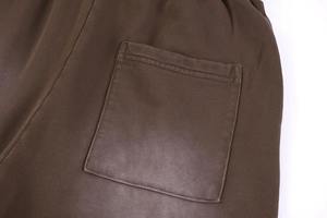 Shorts de Algodón Vintage Lisos al por Mayor 2026, Shorts de Verano para Hombre con Logotipo Personalizado, Ropa Urbana - Product Image 2