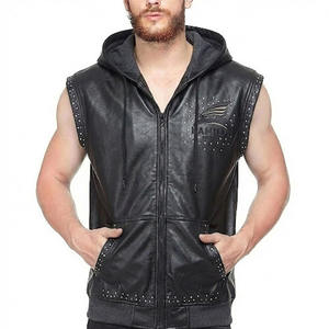 Sudadera sin Mangas Ligera de Diseño Moderno para Hombre, Estilo Musculoso, de Algodón Mezclado, Superventas - Product Image 1