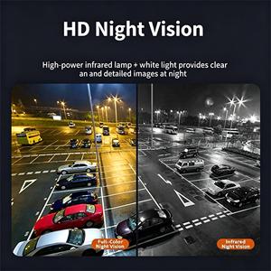 Smart Wi-Fi Security <b>Camera</b> Outdoor Indoor Battery Powered Wire-Free Home <b>Camera</b> with HD Color <b>Night</b> <b>Vision</b> and Two-Way Audio - Product Image 5