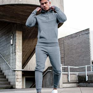 Custom Designer Men's Hooded Solid 100% Cotton <b>Sports</b> Tracksuit/Sweatsuit Fleece Garment for Running Training <b>Winter</b> Season - Product Image 6