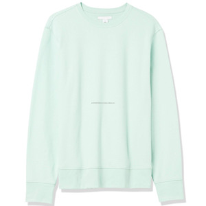 Wholesale Custom Printed Unisex Oversized Cotton Fleece Sweatshirt Blank <b>Crewneck</b> Men's with Embroidered Logo - Product Image 5