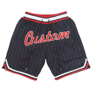 Manufacturer Custom logo High Quality Polyester Sublimation Printed Basketball 5 Inch Inseam Double <b>Layer</b> Men Custom Mesh Shorts - Product Image 2