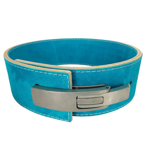 New Arrival Best Quality Genuine Cowhide Leather Non-Slip Advanced Protection Straight Lever Belt for <b>Weight</b> Lifting Gym - Product Image 5