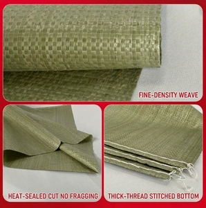 Sac tissé en plastique PP robuste et moderne pour la logistique, le déménagement, l'emballage express, le transport de riz, de sel, de sucre, de ciment, de terre et de trépieds - Product Image 3