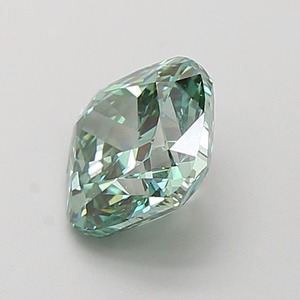 Diamant de laboratoire CVD vert vif fantaisie modifié taille coussin carré de 1,53 carat, clarté VVS2, taille excellente, pierre précieuse de luxe pour bijoux - Product Image 2