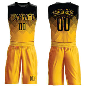 Uniformes de Baloncesto para Hombre de Último Diseño, Logotipo Personalizado, Color Sólido, Transpirable, Ecológico, Cuello en V, Secado Rápido, Alta Calidad, OEM - Product Image 4