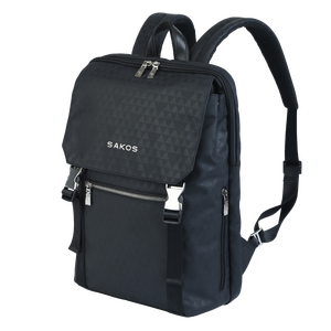 Sac à dos scolaire antivol SAKOS à livraison rapide, en cuir Oxford PU intelligent, avec fermeture éclair, coussin en mousse, ceinture antibactérienne - Product Image 2