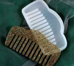 Tradebyd Professional Premium Quality Eco-Friendly Resin Comb Anti Frizz Hair Styling Tool for Women Men and Salon Experts - Product Image 1
