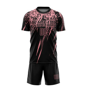 Uniformes de Fútbol para Hombre, Personalizados con Transferencia Térmica, 100% Poliéster, Secado Rápido, Protección UV, para Clubes y Equipos de Entrenamiento - Product Image 2
