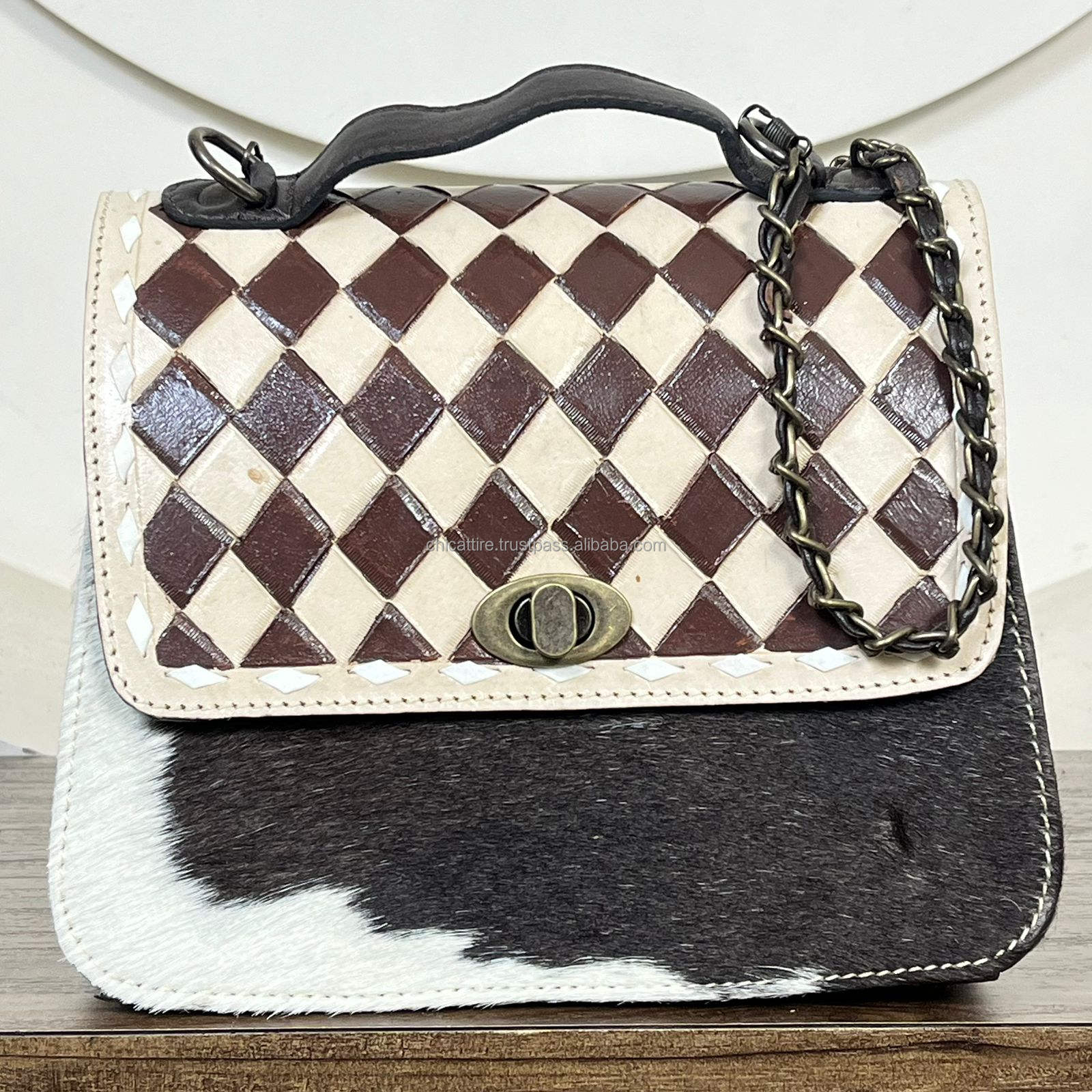 Tan & Brown Checkered