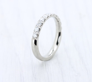Anillo de Moissanita 925 con Corte Redondo, Pasa el Test de Diamantes, Joyería de Moissanita de Lujo - Product Image 5