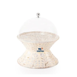 Idea de regalo de Eid y Ramadán soporte de pastel de perla de Vietnam con diseño personalizado soporte de pastel de madre de perla Venta caliente al por mayor - Product Image 1