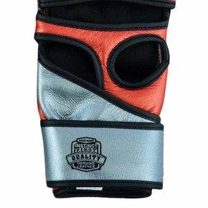 Guantes de Boxeo MMA Profesionales de Alta Calidad, de Cuero Vacuno, Medios Dedos, Transpirables, Ligeros, con Cierre de Gancho y Bucle, Antideslizantes - Product Image 6
