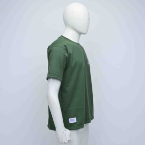 เสื้อยืดคอกลมแขนสั้นทรงปกติสำหรับผู้ชาย ผ้าสแปนเด็กซ์/คอตตอน ระบายอากาศได้ดี พิมพ์ลายสกรีนคุณภาพสูงตามสั่ง - Product Image 2