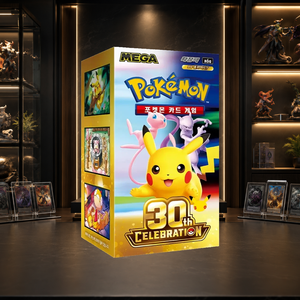 Boîte de boosters de cartes à collectionner coréennes Pokémon M6a 30e anniversaire pour les magasins de cartes et les revendeurs - Product Image 4