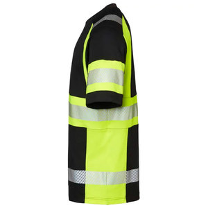 T-shirts de travail haute visibilité 100% coton, vêtements de sécurité réfléchissants, vêtements de travail haute visibilité pour la construction - Product Image 6