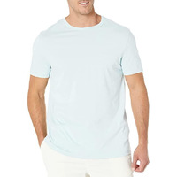 T-shirts pour hommes en tricot solide de haute qualité, surdimensionnés, 100% coton, séchage rapide, respirants, antibactériens, écologiques, grandes tailles