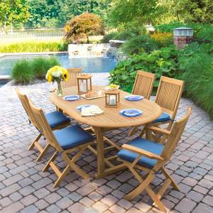 Silla de Comedor Plegable Moderna de Madera de Teca Sólida, Ecológica, para Exteriores, para Apartamentos, Villas y Proyectos Hoteleros - Product Image 3