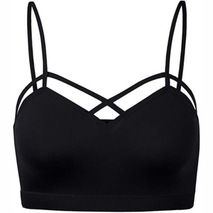 Women Athletic Seamless Sports <b>Bra</b> Comfortable <b>Stretch</b> Fabric Support Activewear Running Fitness Gym Training Wear Top - Product Image 4