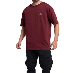 Camiseta Premium 100% Algodón para Hombre, Talla Grande, con Logotipo Personalizado, Transpirable, Estilo Urbano, Corte Holgado, Manga Corta, Verano 2026 - Product Image 1