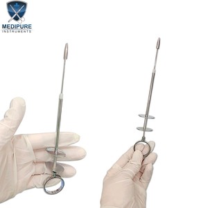 เครื่องมือผ่าตัดหัวนมสัตว์สำหรับสัตวแพทย์ ทำจากสแตนเลส ใช้สำหรับดูดเนื้อเยื่อเนื้อเยื่อหัวนมที่เสื่อมสภาพ สำหรับการดูแลปศุสัตว์ - Product Image 6