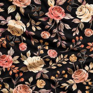 Floral Printed Cotton Combed Soft Satin <b>Fabric</b> 54/55 Inch Medium <b>Weight</b> Woven Sofa Cover for Women & Girls - Product Image 3