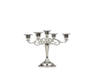 Metal Wedding <b>Table</b> Decoration Candelabra Candle Holders and Stands Aluminum Handmade - Product Image 1
